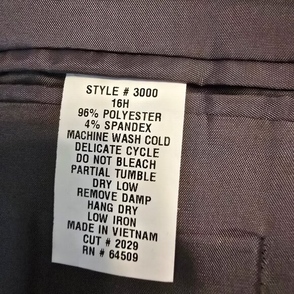 International Leadership of Texas ILTexas ~ Formal Blazer Size 16 Husky - Picture 8 of 14